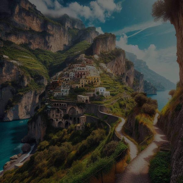 Quels sont les circuits pour une randonnée pédestre le long de la Côte Amalfitaine en Italie ?