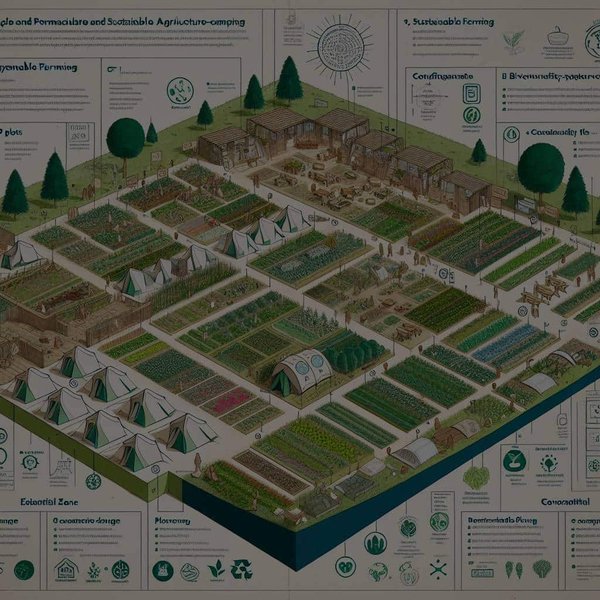 Comment planifier un camping orienté sur la permaculture et l'agriculture durable?