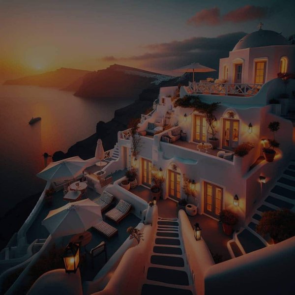 Peut-on louer une villa à Santorin incluant une séance photo au lever du soleil?
